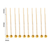 Ladies Stainless Steel And Titanium Steel Earrings With Cross Chain And Electroplating Treatment Jewelry Accessories