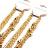 Ladies Stainless Steel Lip Necklace With Water Corrugated Chain And Electroplating Process