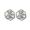 Ladies Vintage Jewelry Alloy Imitation Pearls Flower Ball Chain Electroplated Necklace Bracelet Earrings