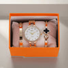 Ladies Vintage Quartz Watch Square And Round Shape Zinc Alloy And Alloy Material