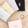 Ladies Wallet Pu Solid Color Heart Style