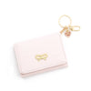 Ladies Wallet Pu Solid Color Heart Style