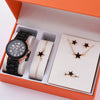 Ladies Watch Alloy Case Imitation Leather Strap Round Dial Leisure Style