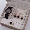 Ladies Watch Alloy Case Imitation Leather Strap Round Dial Leisure Style