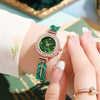 Ladies Watch Alloy Case Plastic Strap Round Dial Fashion