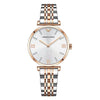 Ladies Watch Alloy Case Stainless Steel Strap Round Dial Leisure Style Waterproof