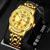 Ladies Watch Steel Round Dial Leisure Style