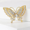 Lady Animal Alloy Inlay Artificial Diamond Women'S Brooches