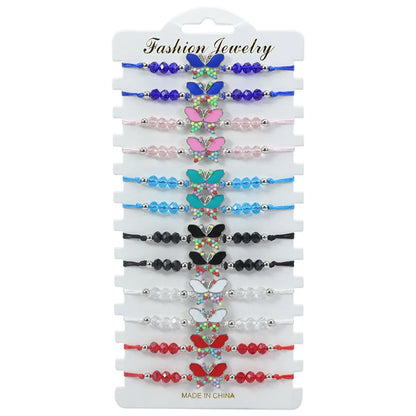 Lady Butterfly Jade Line Women'S Bracelets