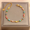 Lady Devil'S Eye 304 Stainless Steel Bracelets In Bulk