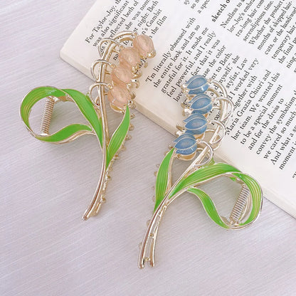 Lady Flower Alloy Hairpin Hair Claws