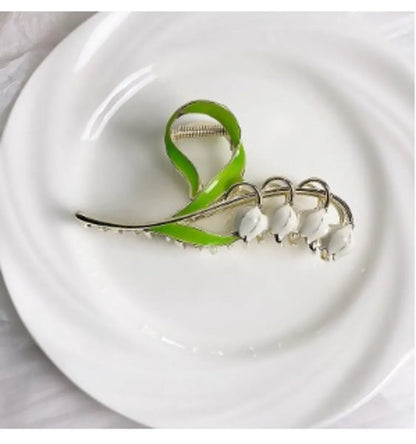 Lady Flower Alloy Hairpin Hair Claws