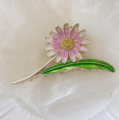 Lady Flower Alloy Hairpin Hair Claws