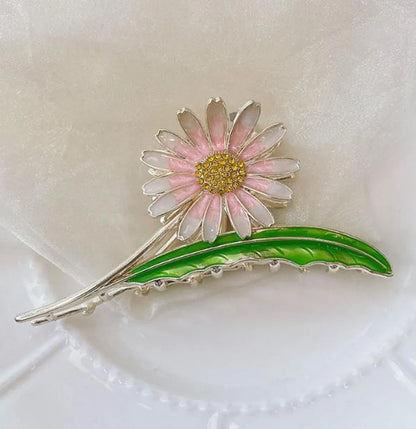 Lady Flower Alloy Hairpin Hair Claws