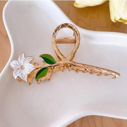 Lady Flower Alloy Hairpin Hair Claws