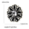 Lady Flower Alloy Inlay Artificial Gemstones Women'S Brooches