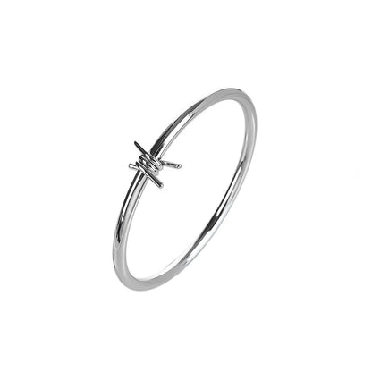 Lady Geometric 304 Stainless Steel Bangle In Bulk