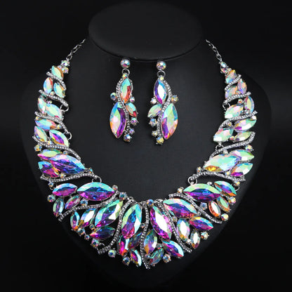 Lady Geometric Artificial Gemstones Alloy Wholesale Necklace