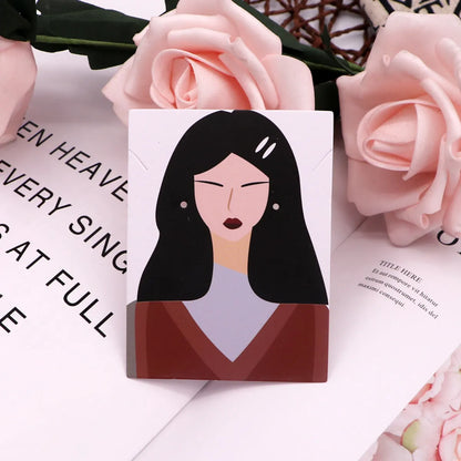 Lady Human Paper Card Jewelry Packaging Cardboard