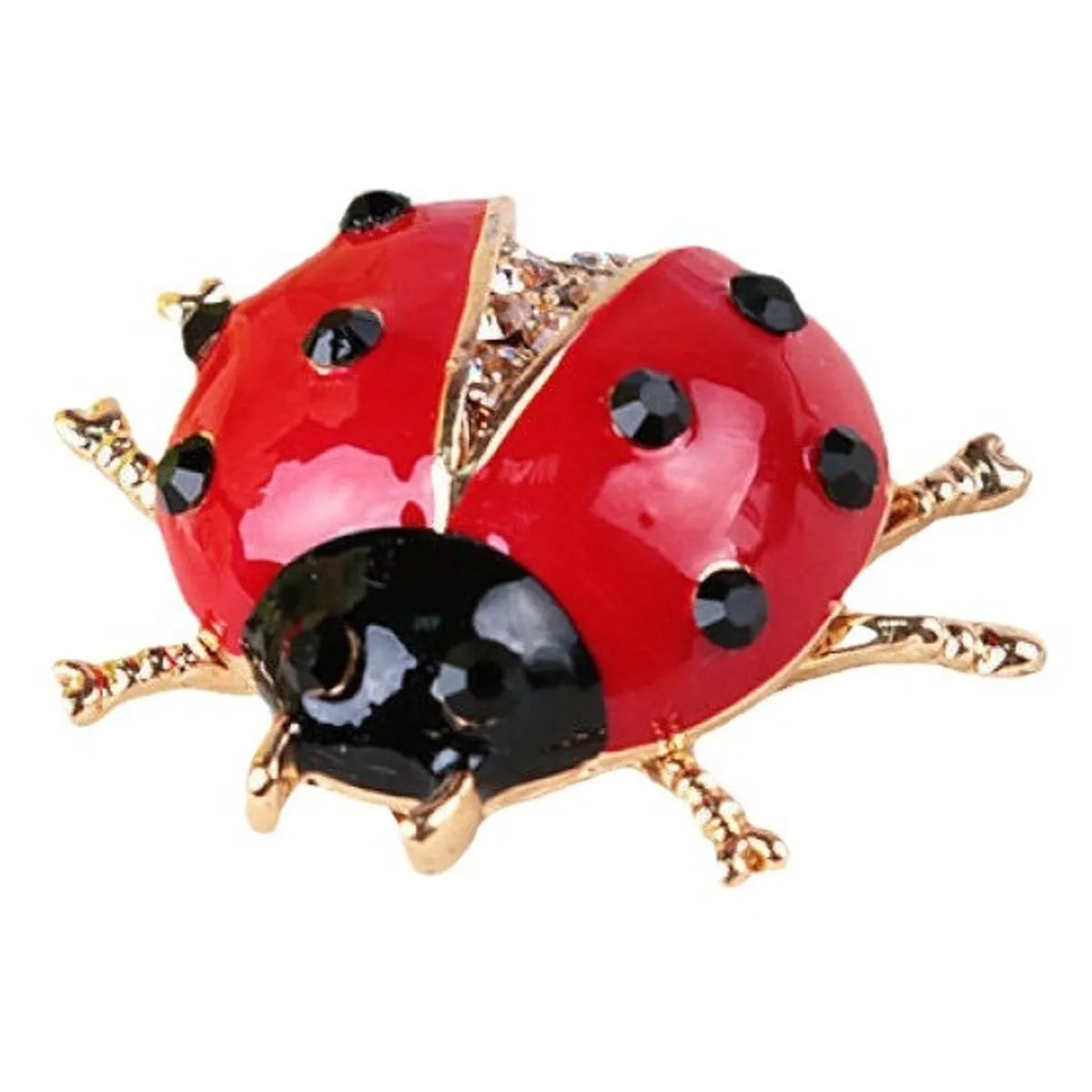 Lady Insect Alloy Enamel Unisex Brooches