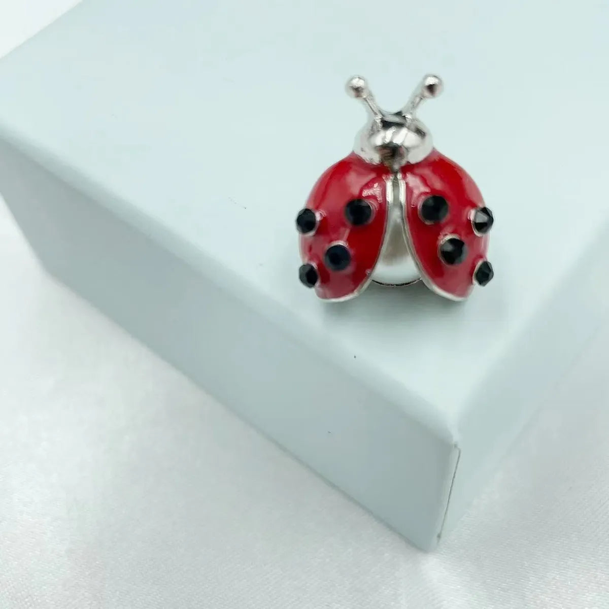 Lady Insect Alloy Enamel Unisex Brooches