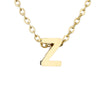 Lady Letter Stainless Steel Titanium Steel Plating Pendant Necklace