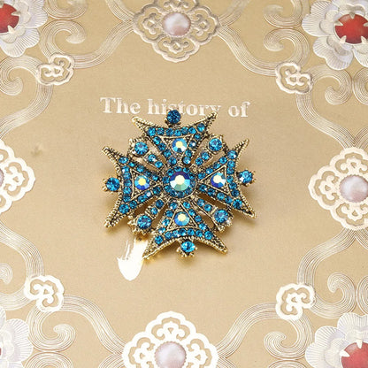 Lady Pearl Alloy Inlay Rhinestones Women'S Brooches