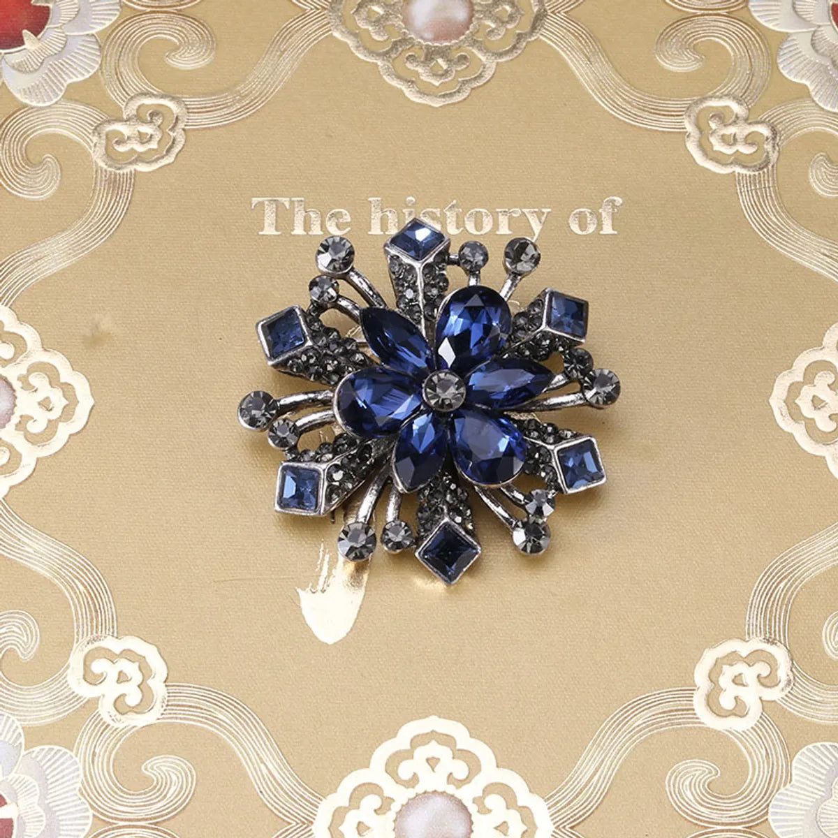 Lady Pearl Alloy Inlay Rhinestones Women'S Brooches