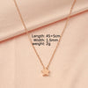Stainless Steel 18K Gold Plated Lady Simple Style Star Moon Heart Shape None Pendant Necklace