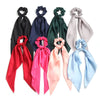 Lady Solid Color Cloth Handmade Hair Tie