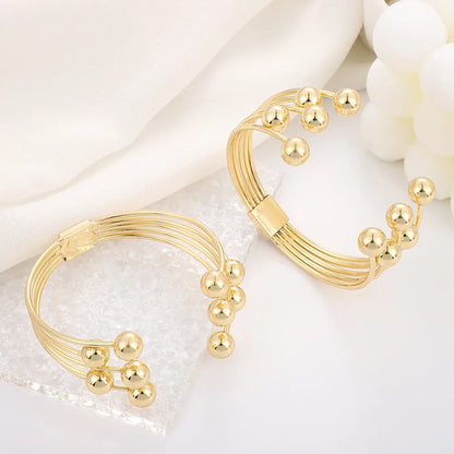 Lady Solid Color Iron Wholesale Bangle