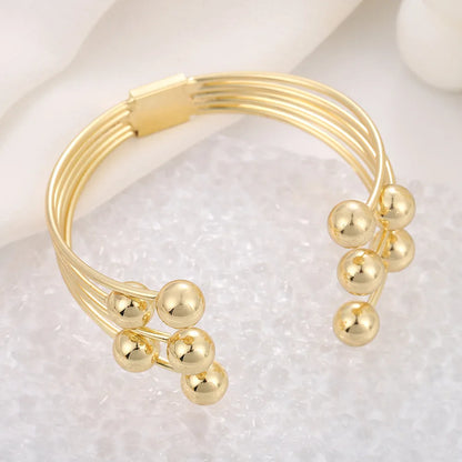 Lady Solid Color Iron Wholesale Bangle