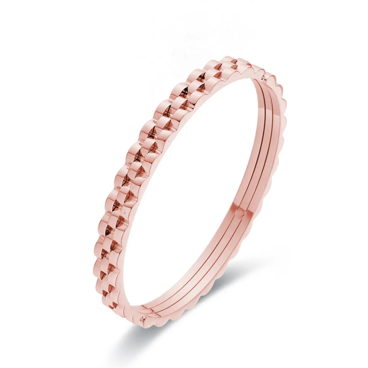 Lady Solid Color Stainless Steel Bangle In Bulk