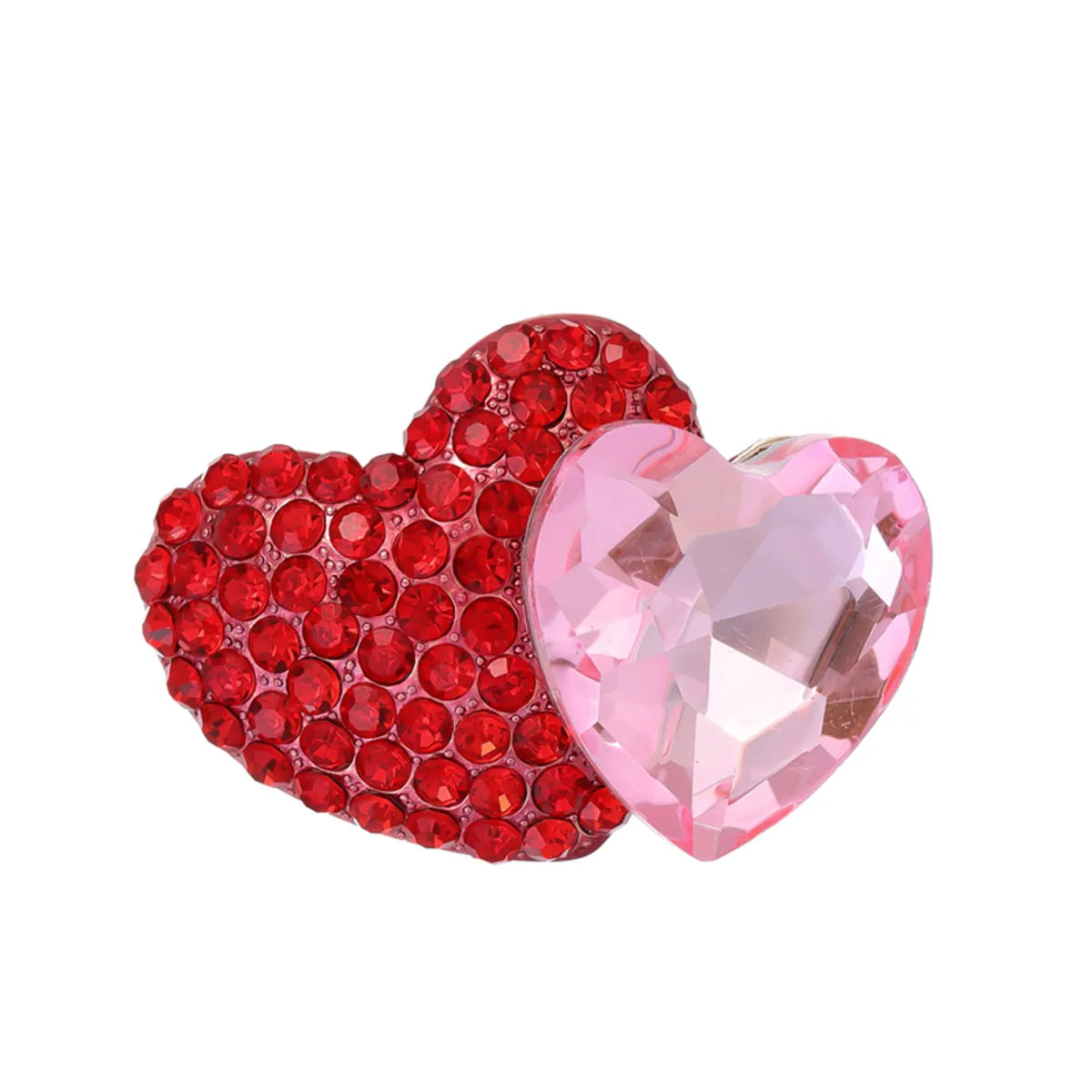 Lady Tree Fruit Heart Shape Alloy Inlay Rhinestones Women'S Brooches