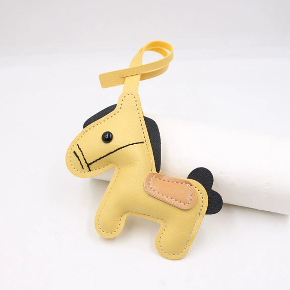 Lanyard Pony Bag Clothing Pendant Accessories With Artificial Leather Material And Small Animal Pattern And Electroplating Technology