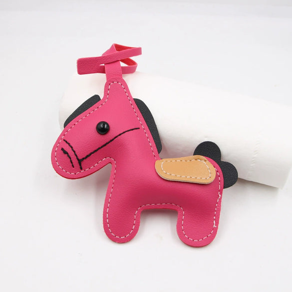 Lanyard Pony Bag Clothing Pendant Accessories With Artificial Leather Material And Small Animal Pattern And Electroplating Technology