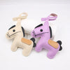Lanyard Pony Bag Clothing Pendant Accessories With Artificial Leather Material And Small Animal Pattern And Electroplating Technology