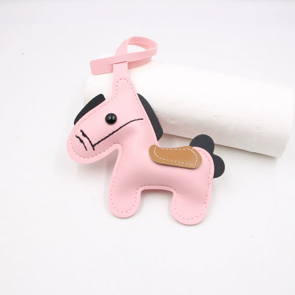 Lanyard Pony Bag Clothing Pendant Accessories With Artificial Leather Material And Small Animal Pattern And Electroplating Technology