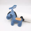 Lanyard Pony Bag Clothing Pendant Accessories With Artificial Leather Material And Small Animal Pattern And Electroplating Technology