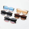 Large Frame Cat Eye Sunglasses For Women And Men Trendy One Piece Street Style