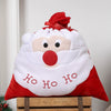 Large Gold Velvet Christmas Candy Gift Bag Cartoon Decorative Backpack For Holiday Gifts Wholesale