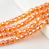 Large Hole Crystal Beads Electroplated Glass Beads For Diy Bead Curtains Earrings And Hair Accessories