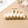 Large Retro Plastic Shark Hair Clip For Women Handmade Updo Hairpin Simple Fashion Hair Accessory Wholesale