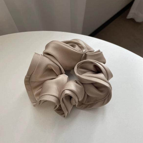 Large Satin Large Intestine Hair Ring And Hair Rope