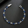 Leaf Bracelet Aaa Crystal Zircon Set Bracelet Fashion Jewelry Simple Quality Allmatch Bracelet