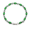 Leaf Bracelet Aaa Crystal Zircon Set Bracelet Fashion Jewelry Simple Quality Allmatch Bracelet