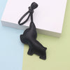 Leather Animal Shape Pendant For Bag Garment Accessories In Modern Simplicity Style