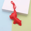 Leather Animal Shape Pendant For Bag Garment Accessories In Modern Simplicity Style