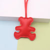 Leather Animal Shape Pendant For Bag Garment Accessories In Modern Simplicity Style