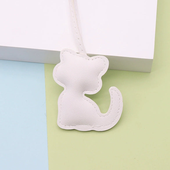 Leather Animal Shape Pendant For Bag Garment Accessories In Modern Simplicity Style